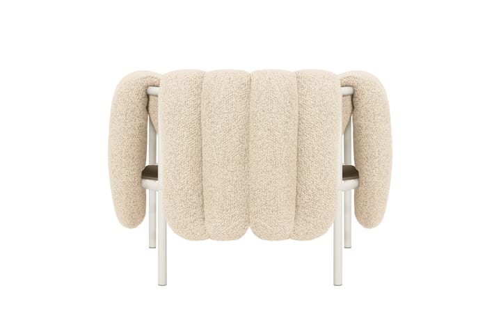 Puffy loungelænestol, Eggshell-cream Hem