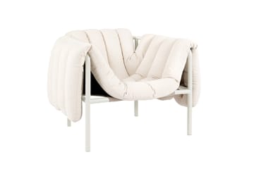 Puffy loungelænestol - Natural-cream - Hem