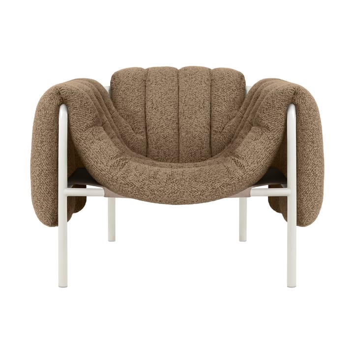 Puffy loungelænestol - Sawdust-cream - Hem