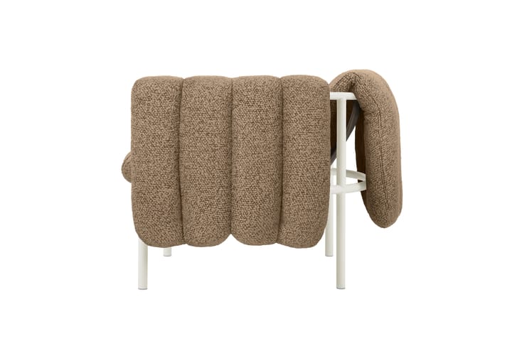 Puffy loungelænestol, Sawdust-cream Hem