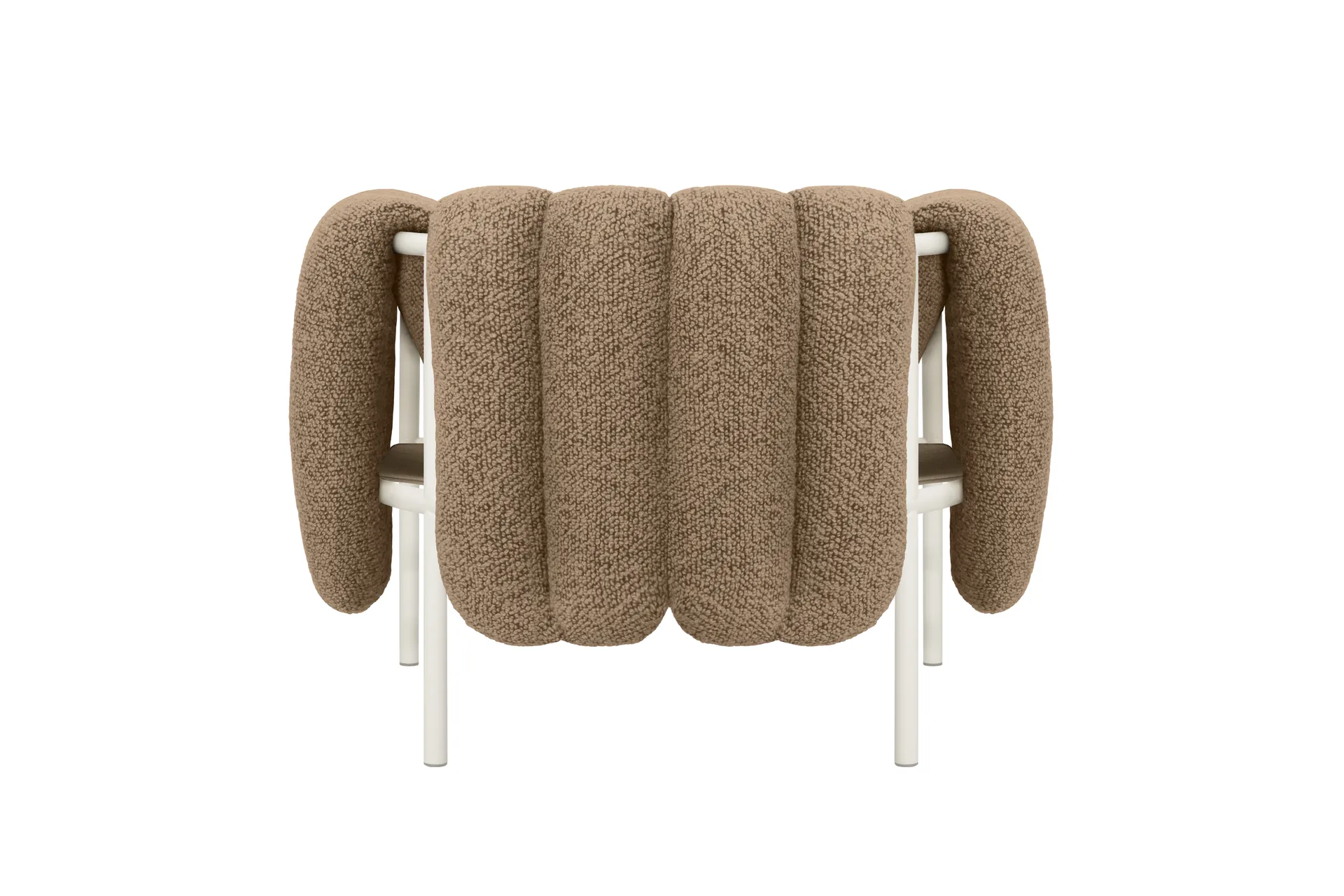 Puffy loungelænestol, Sawdust-cream Hem