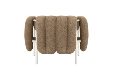 Puffy loungelænestol - Sawdust-cream - Hem