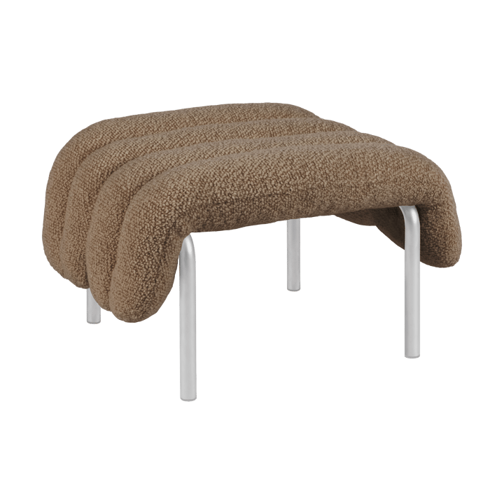 Puffy ottoman 58x67 cm - Sawdust-rustfrit stål - Hem