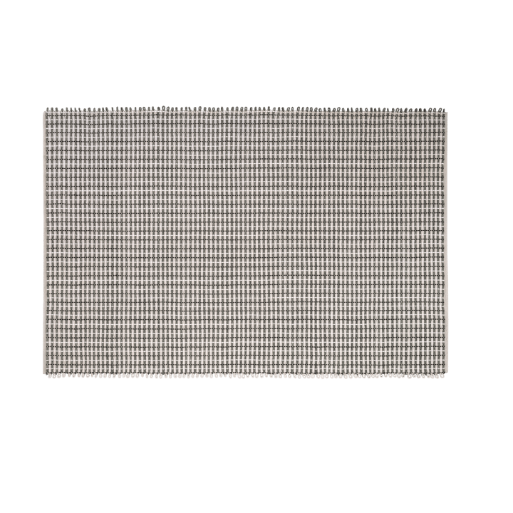 Rope tæppe Large 200x300 cm - Salt & Pepper - Hem