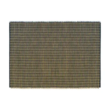 Rope tæppe Medium 170x240 cm - Night blue - Hem