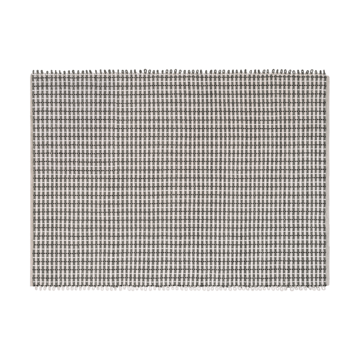 Rope tæppe Medium 170x240 cm - Salt & Pepper - Hem