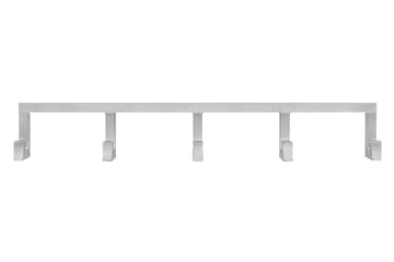 Tig Quintuple krog 115 cm - Børstet aluminium - Hem