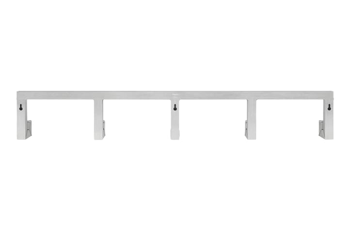 Tig Quintuple krog 115 cm, Børstet aluminium Hem