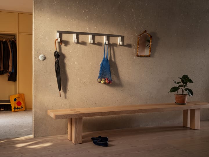 Tig Quintuple krog 115 cm, Børstet aluminium Hem