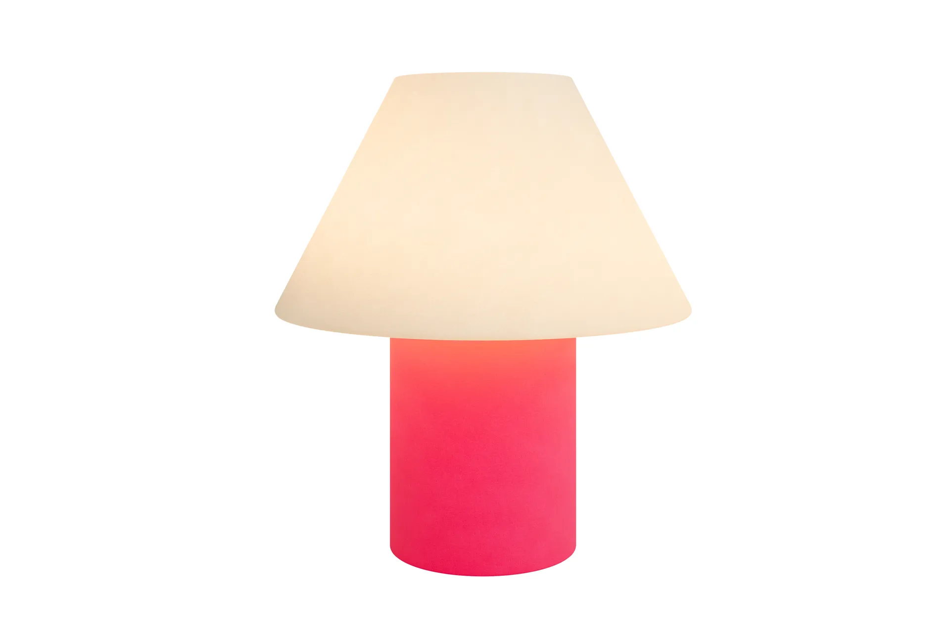 Toto bordlampe Medium 47 cm, Beige-magenta Hem