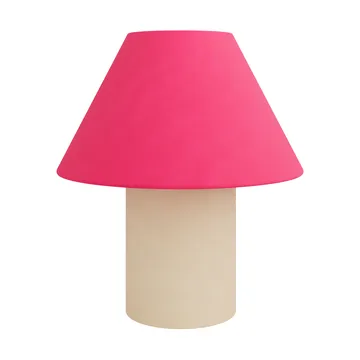 Toto bordlampe Medium 47 cm - Magenta-beige - Hem