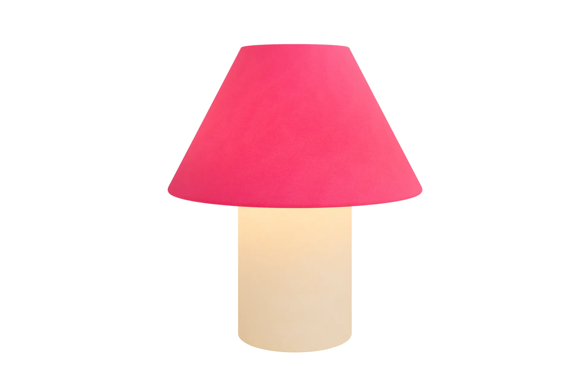 Toto bordlampe Medium 47 cm, Magenta-beige Hem
