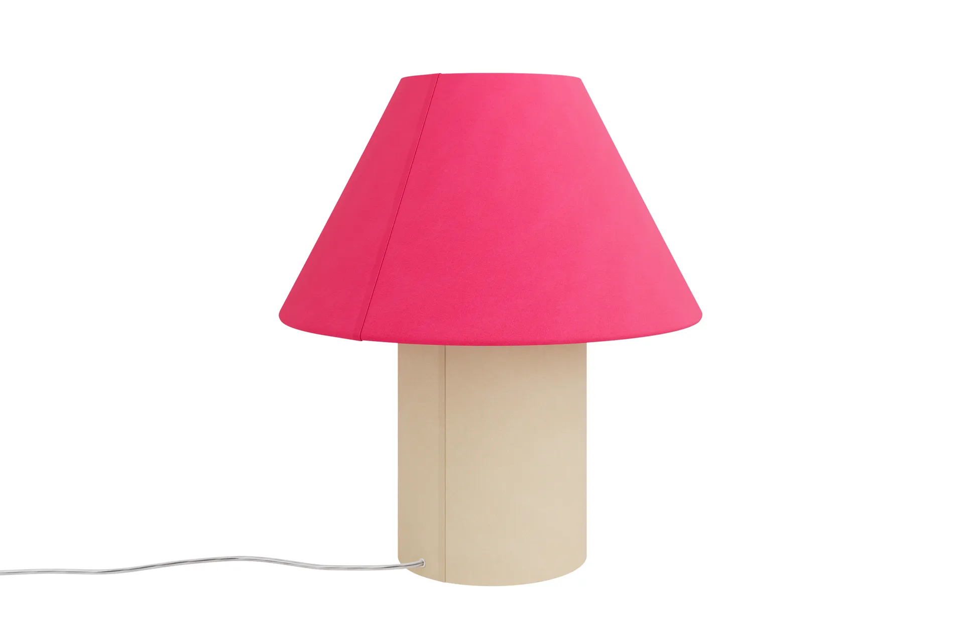 Toto bordlampe Medium 47 cm, Magenta-beige Hem