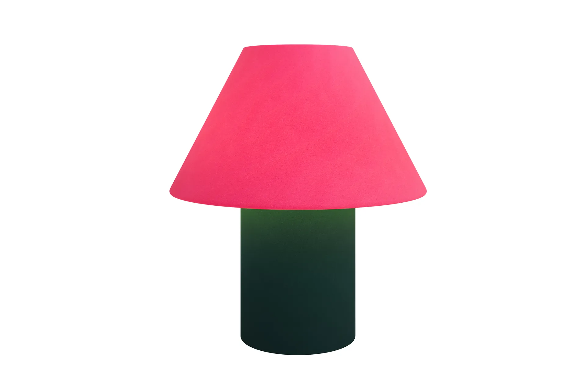 Toto bordlampe Medium 47 cm, Magenta-pine Hem