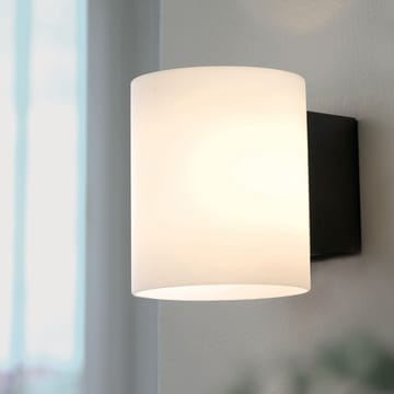 Evoke væglampe small - Antracit-opalglas - Herstal