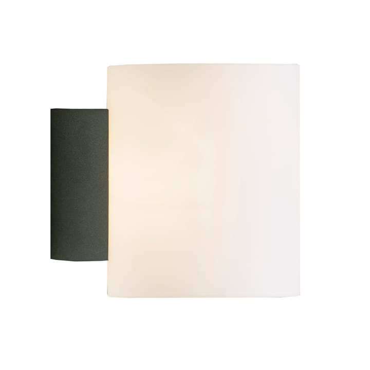 Evoke væglampe small - antracitgrå-hvidt glas - Herstal