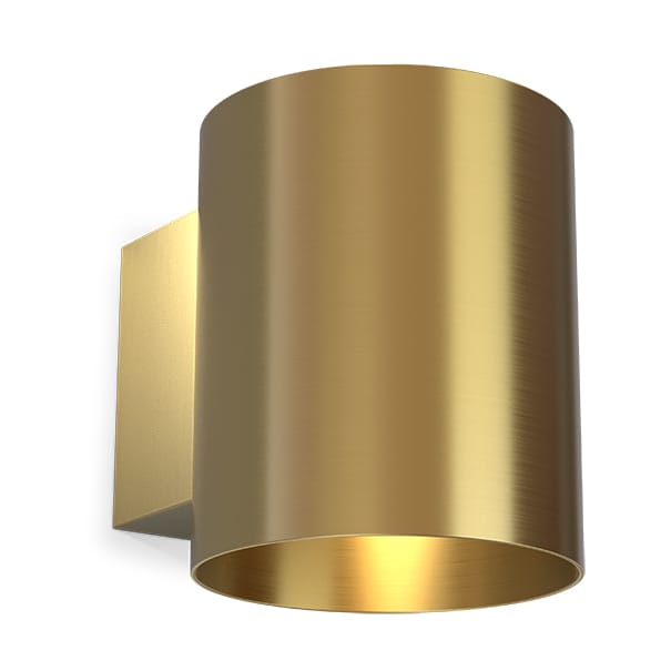 Evoke væglampe small - Satin brass - Herstal
