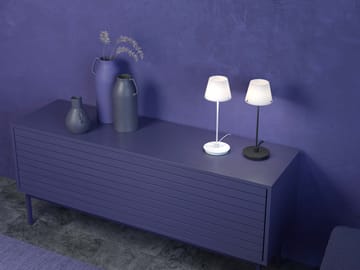 Gil il Grande bordlampe - Hvid/Opalglas - Herstal