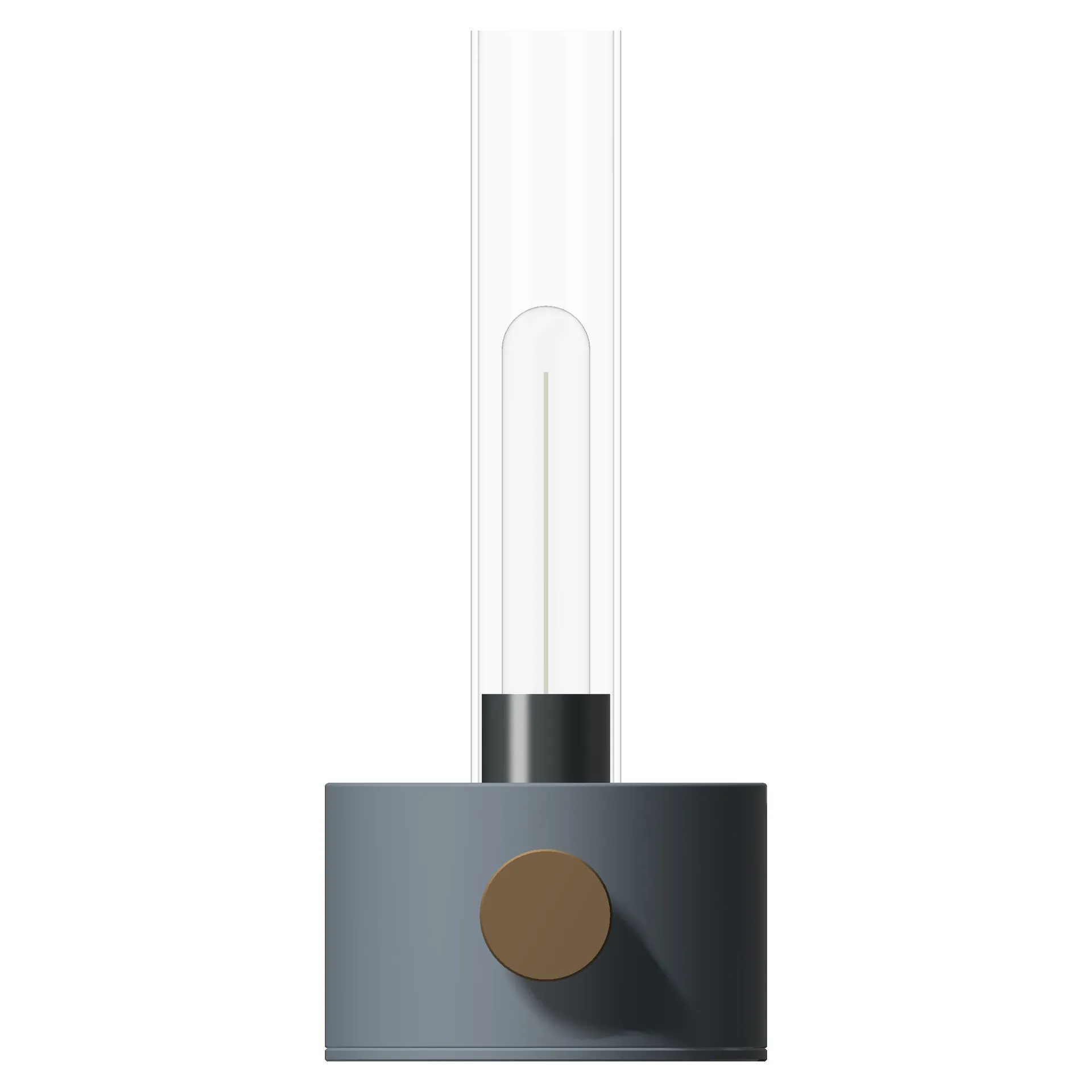 Harbor bordlampe large, Mat blå Herstal