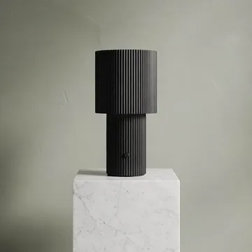 Iluma bordlampe portabel - Jet black - Herstal