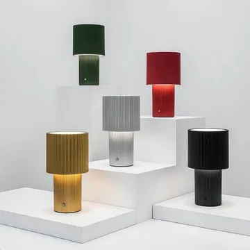 Iluma bordlampe portabel - olivgrøn - Herstal