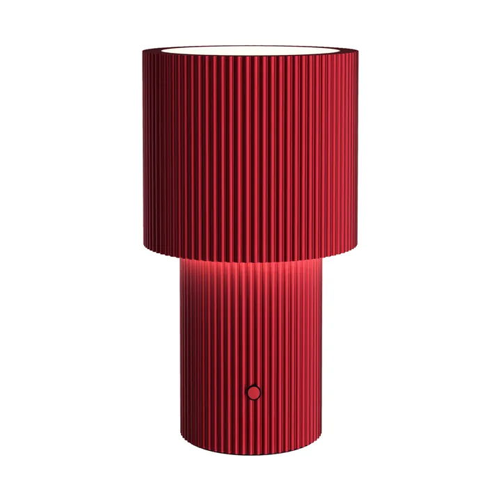 Iluma bordlampe portabel - Rød - Herstal