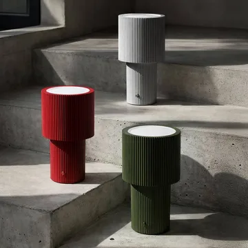 Iluma bordlampe portabel - Rød - Herstal