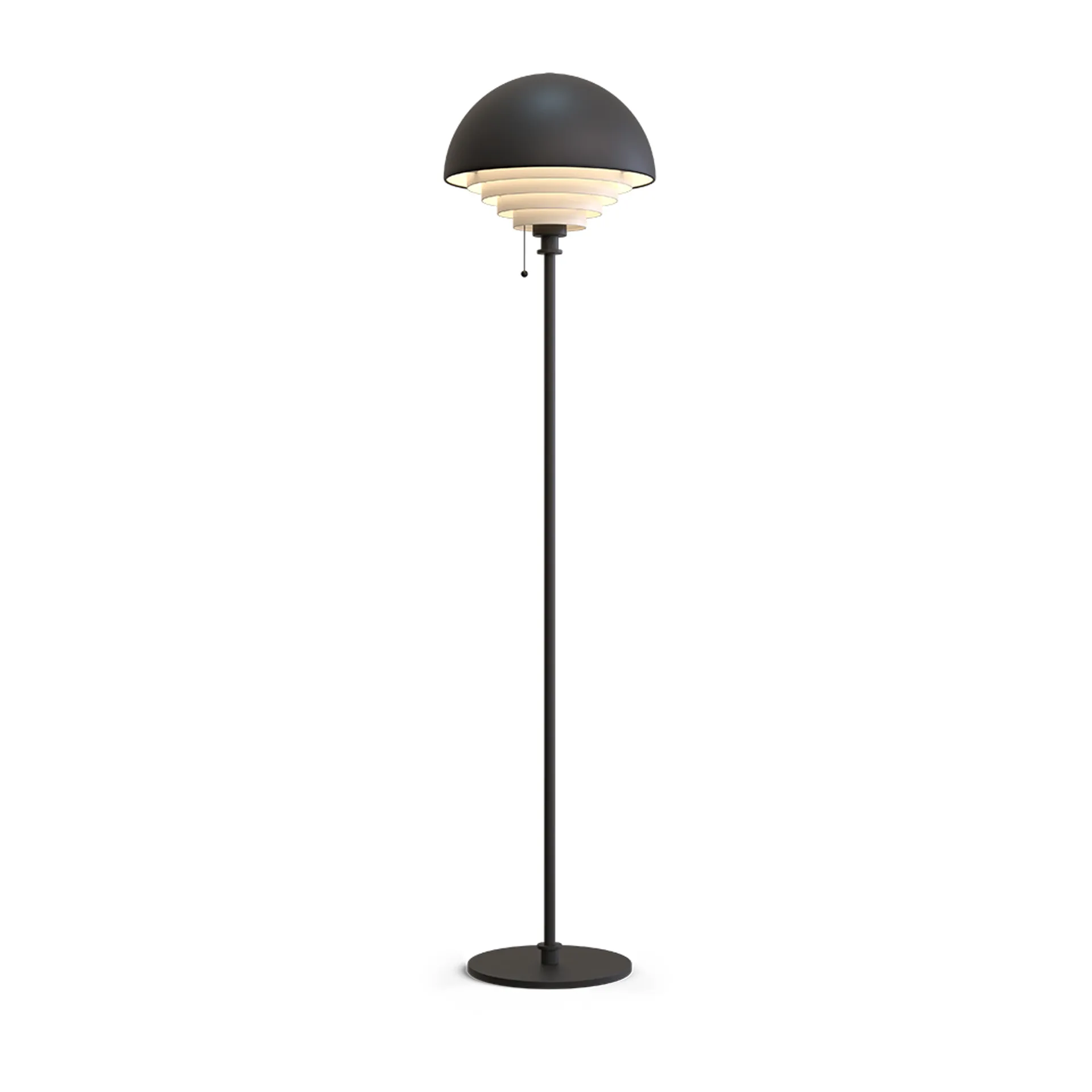 Motown gulvlampe 150 cm, Sort Herstal