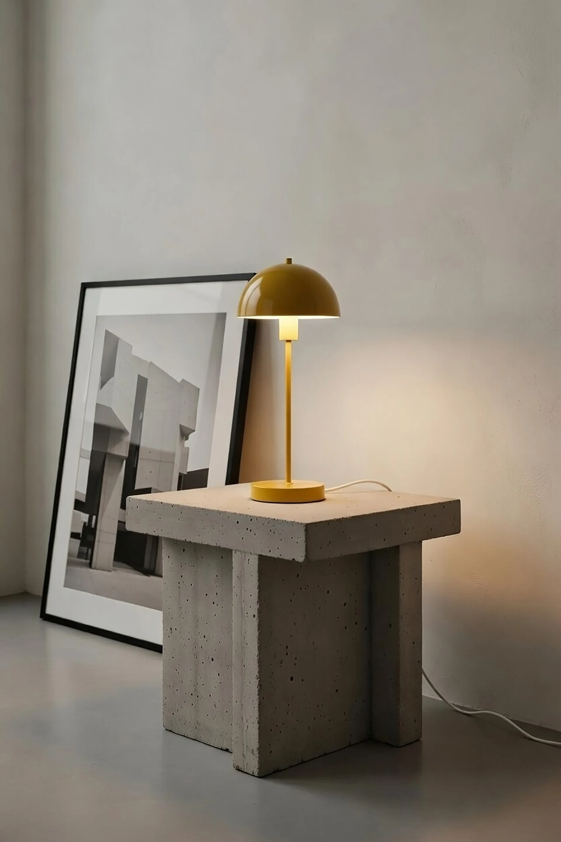 Vienda bordlampe, Mango yellow Herstal