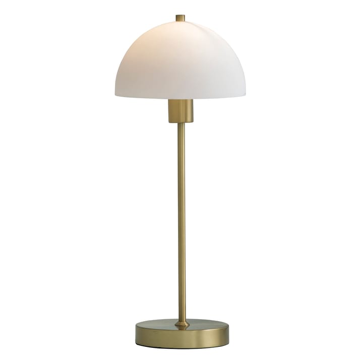 Vienda bordlampe - messing-hvid - Herstal