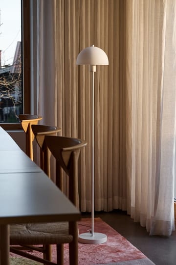 Vienda gulvlampe - Hvid/Opalglas - Herstal