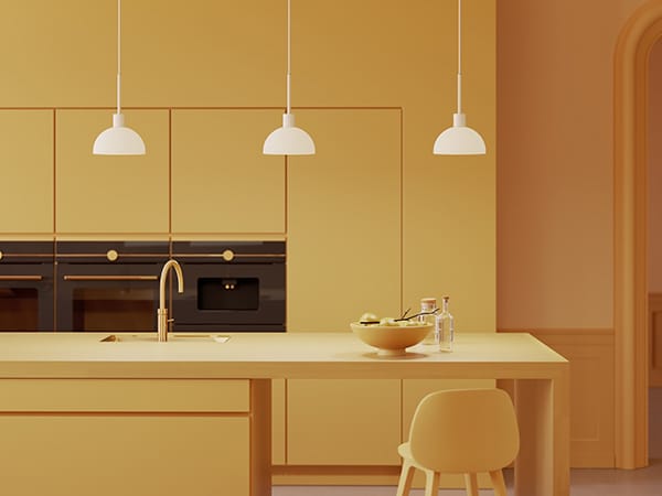 Vienda loftlampe, Hvid/Opalglas Herstal