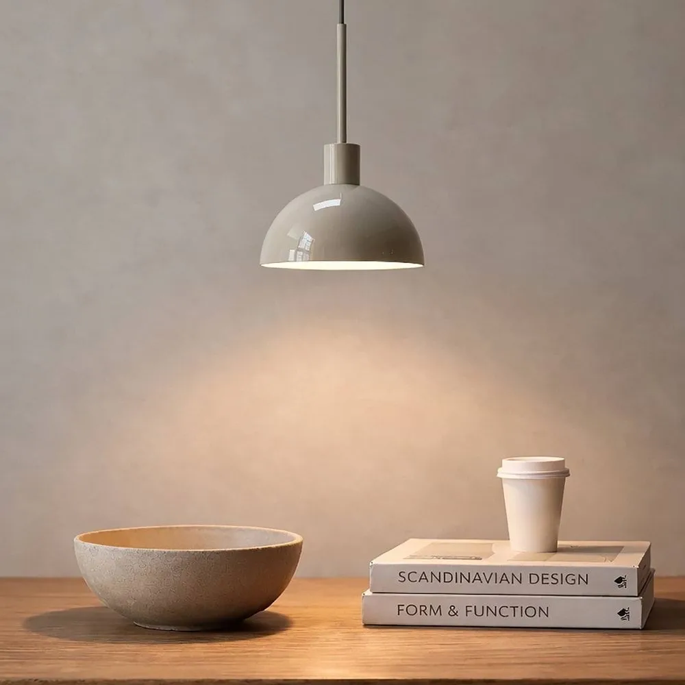 Vienda pendelampe, Putty grey Herstal
