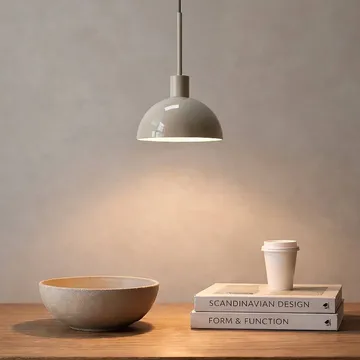 Vienda pendelampe - Putty grey - Herstal