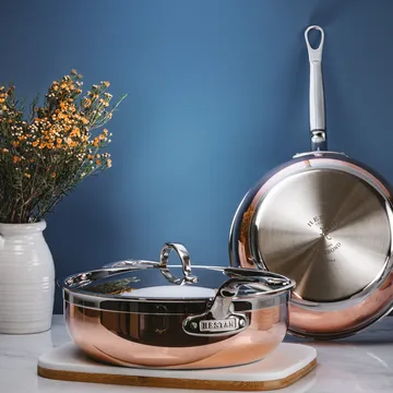 Hestan Copperbond essential sauterpande Ø24 cm - Kobber - Hestan