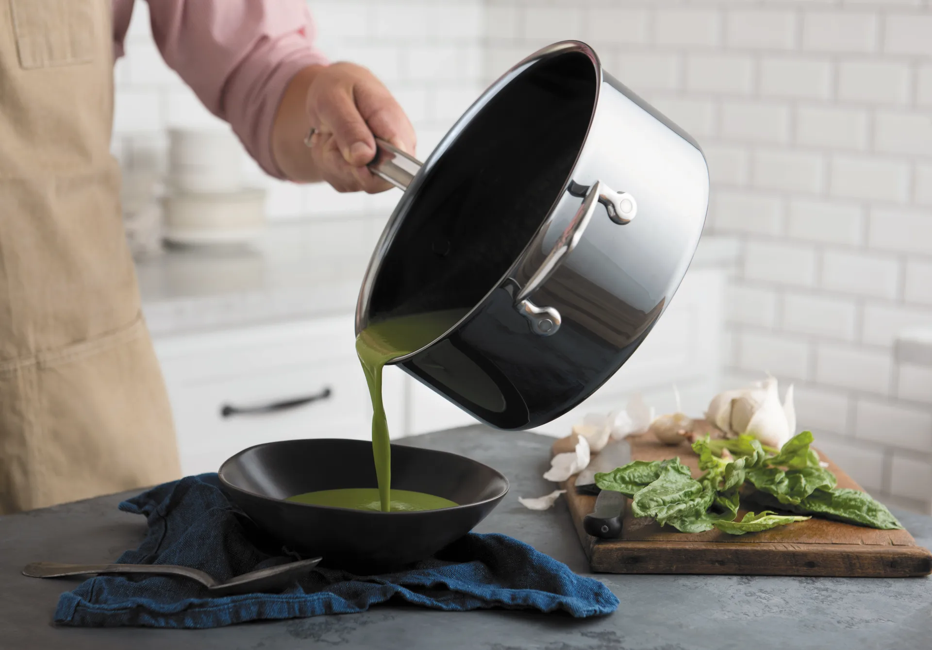 Hestan Nanobond kasserolle 3,8 L, Rustfrit stål Hestan