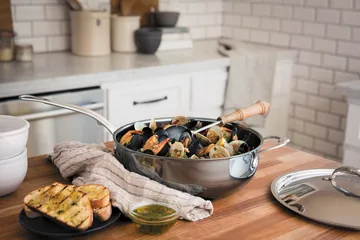 Hestan Nanobond sauterpande med låg 4,7 L - Rustfrit stål - Hestan