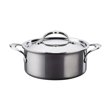 Hestan Nanobond suppegryde med låg 2,8 L - Rustfrit stål - Hestan