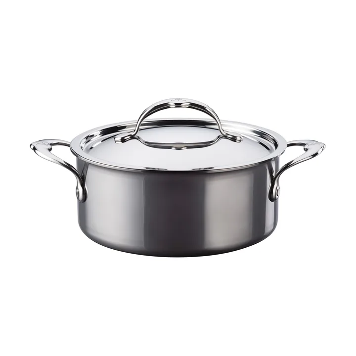Hestan Nanobond suppegryde med låg 2,8 L - Rustfrit stål - Hestan