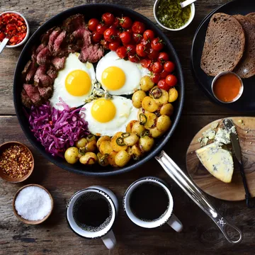 Hestan Probond non stick stegepande 32 cm - Rustfrit stål - Hestan