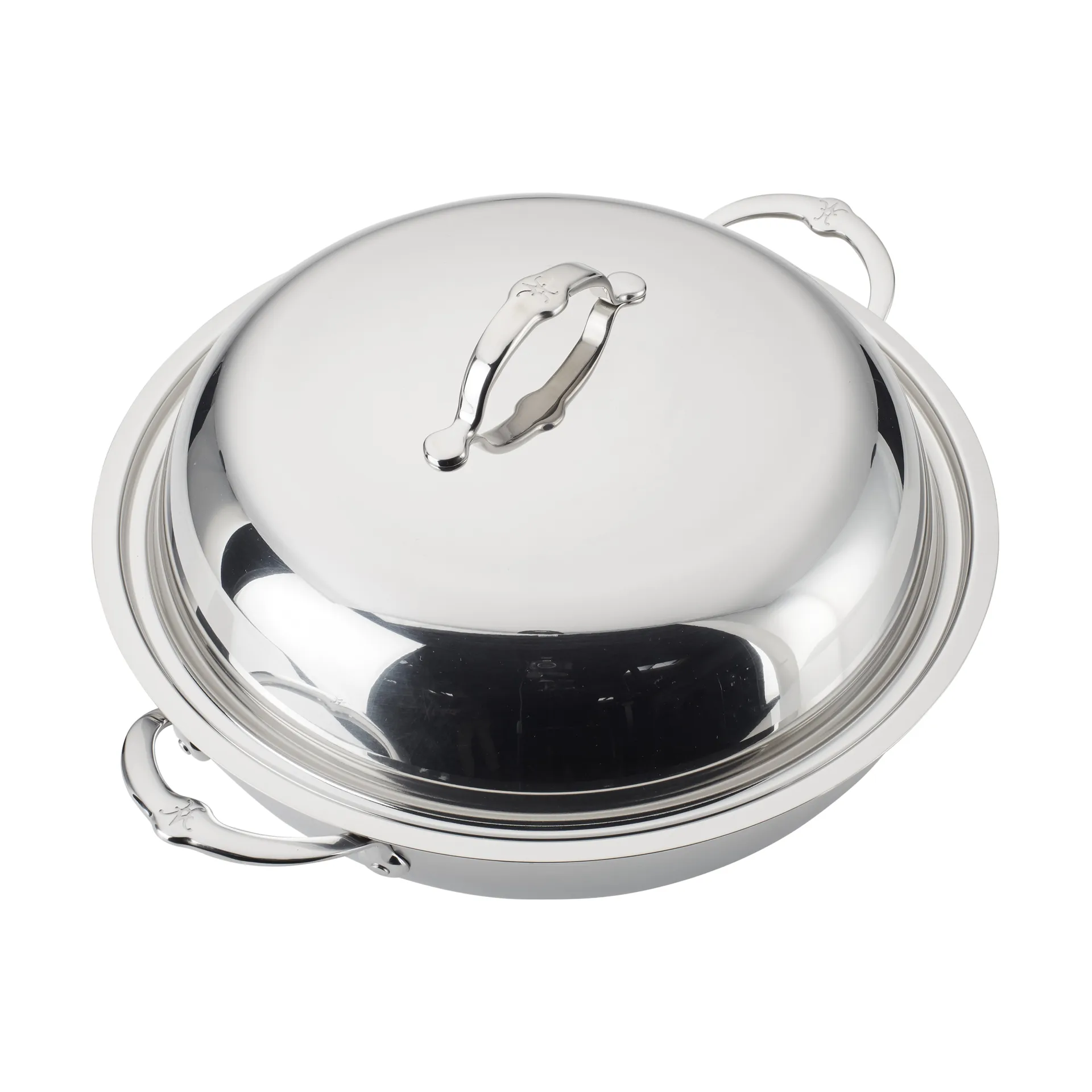 Hestan Probond wok med låg 36 cm, Rustfrit stål Hestan