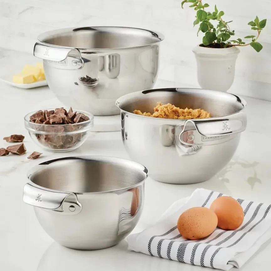 Hestan Provisions bagesæt, Rustfrit stål, 3 dele Hestan