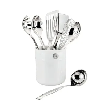 Hestan Provisions køkkenredskabssæt - Rustfrit stål, 8 dele - Hestan