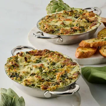 Hestan Provisions oval gratinform - Mini, åben, 2-pak, 17 cm - Hestan