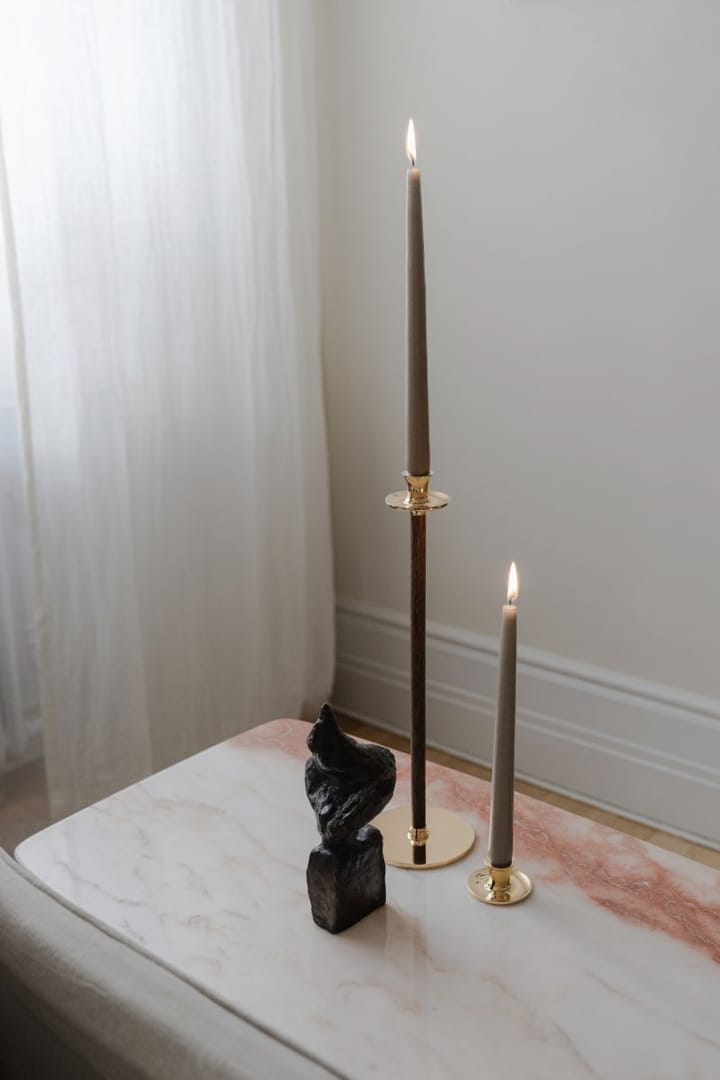 Alto Basso lysestage, Solid messing Hilke Collection