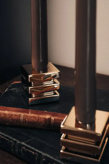 Cara lysestage - Solid messing - Hilke Collection