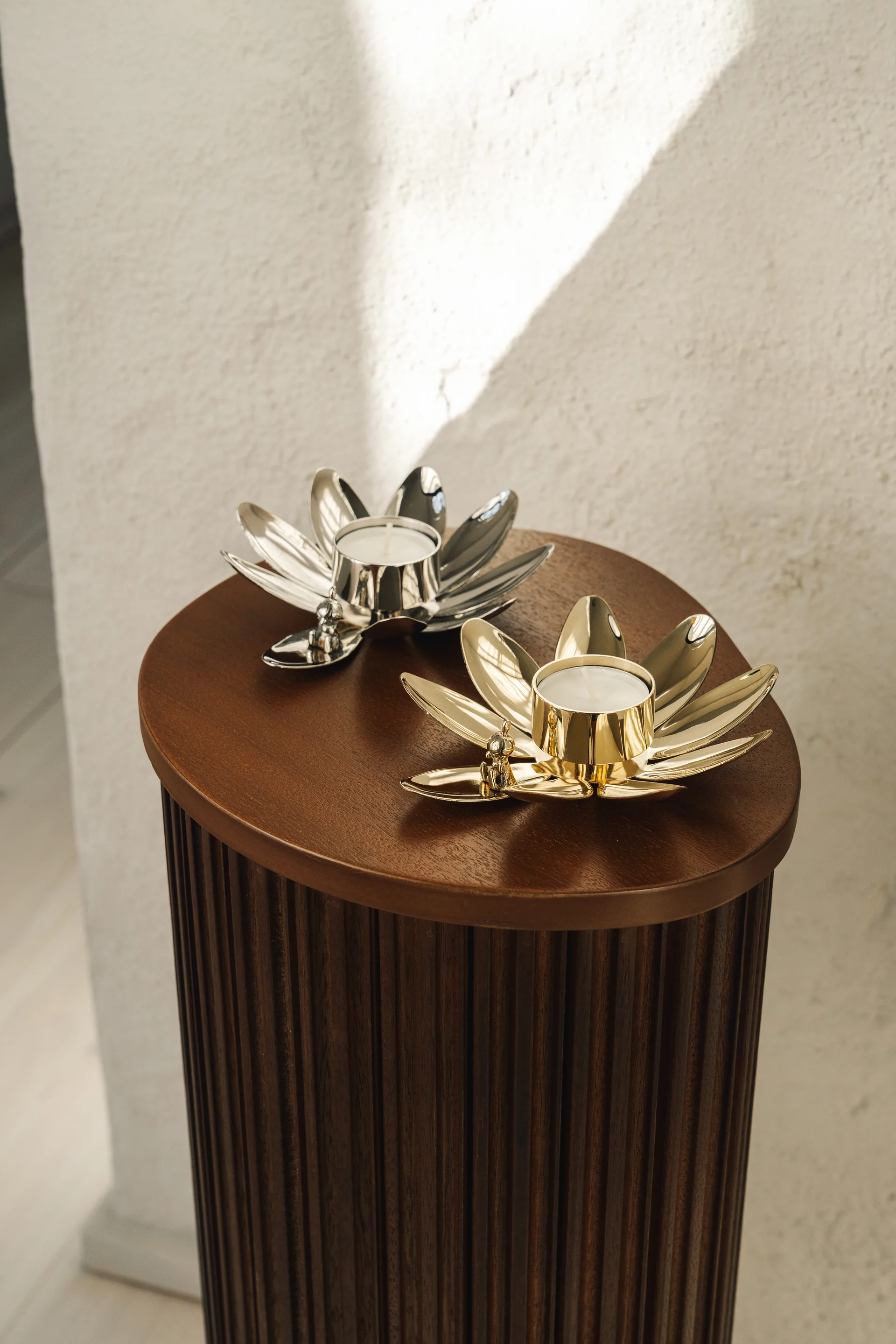 Hilke X Mumin Lille My lysestage, Messing Hilke Collection