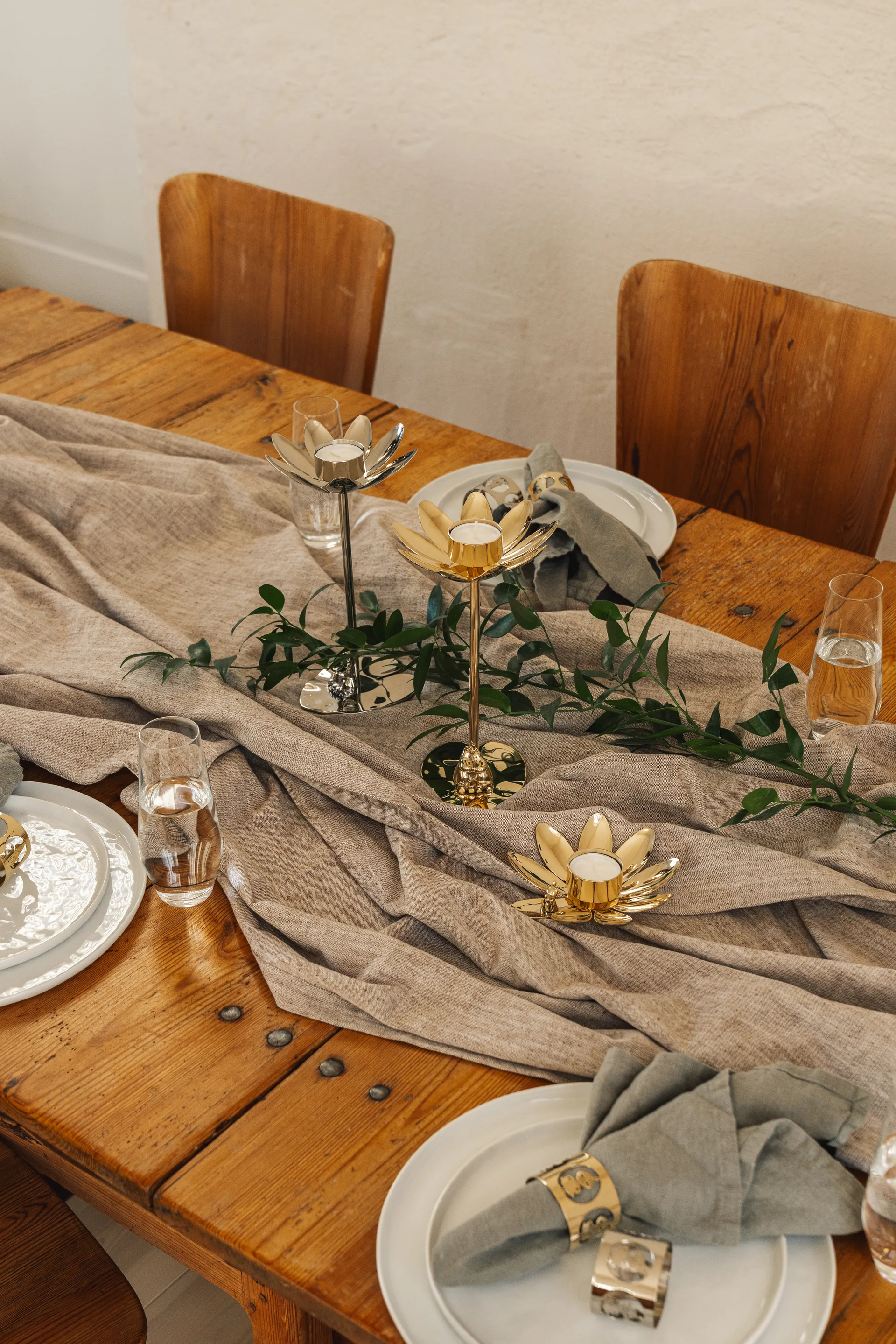 Hilke X Mumin & Snorkfrøken, Forkromet messing Hilke Collection