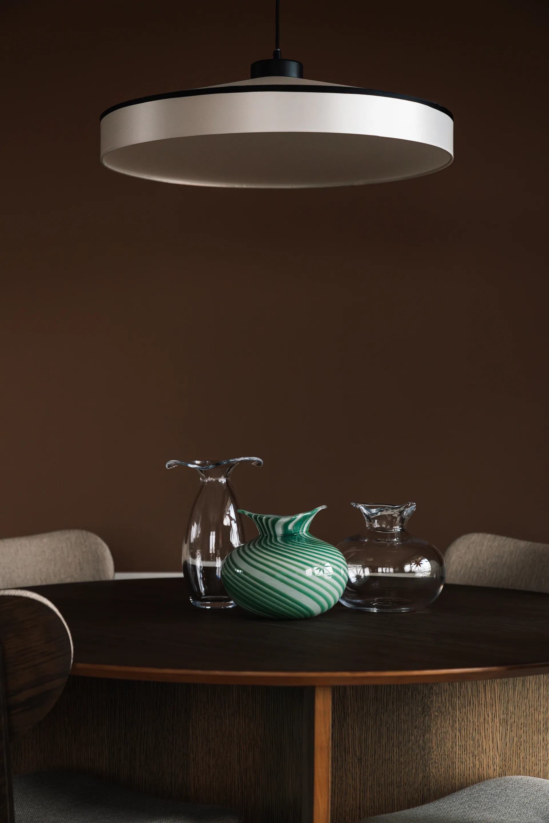 Hilke X Skruf Loto vase, Klar Hilke Collection