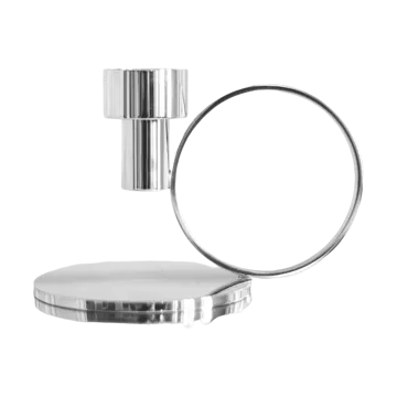 Insieme lysestage - Forkromet messing - Hilke Collection